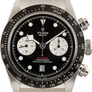 Tudor Black Bay Chrono Steel 79360N Black Dial - Chrono Swiss Watch