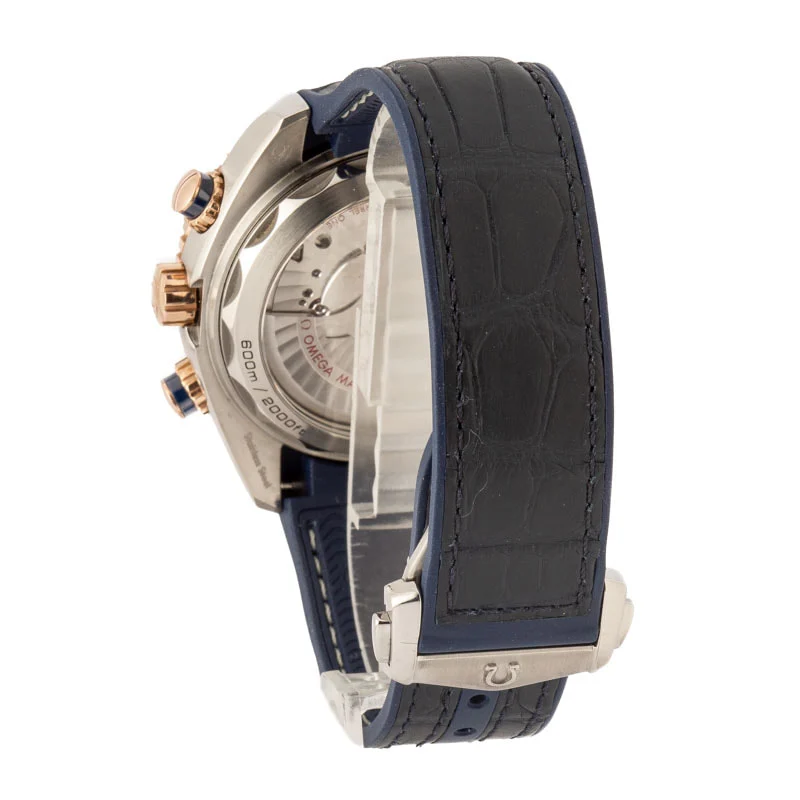Used Omega Seamaster Blue Dial Planet Ocean 600M - Chrono Swiss Watch Used Omega Seamaster Blue Dial Planet Ocean 600M - Chrono Swiss Watch