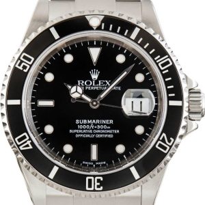 Used Rolex 16610 Submariner Steel Oyster - Chrono Swiss Watch