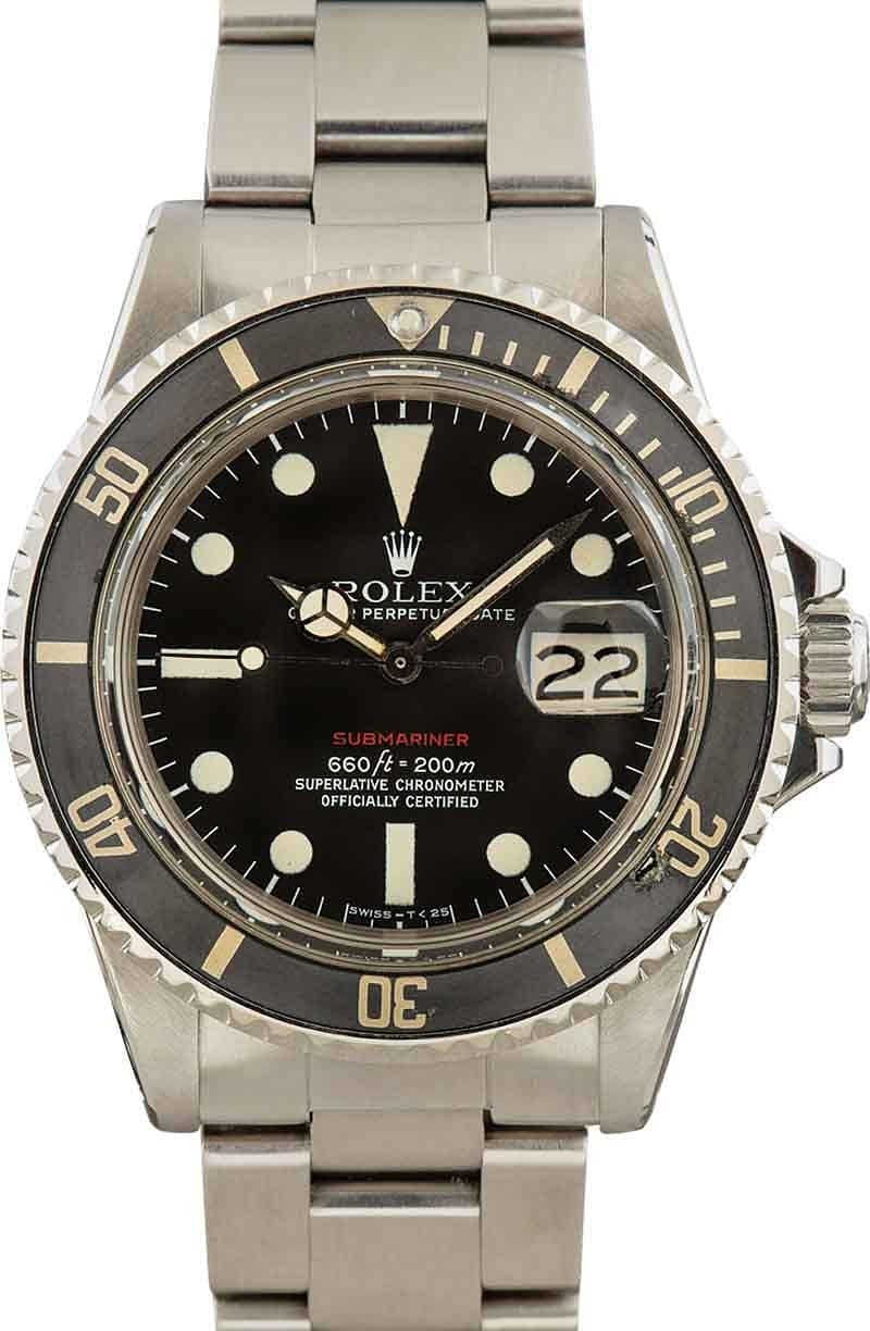 Vintage Rolex Submariner 1680 Steel Oyster - Chrono Swiss Watch Vintage Rolex Submariner 1680 Steel Oyster - Chrono Swiss Watch
