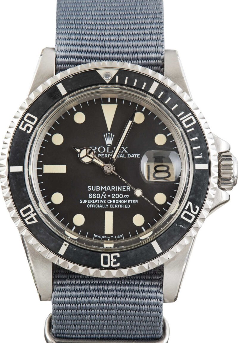 Vintage Rolex Submariner Ref 1680 Nylon Strap - Chrono Swiss Watch Vintage Rolex Submariner Ref 1680 Nylon Strap - Chrono Swiss Watch