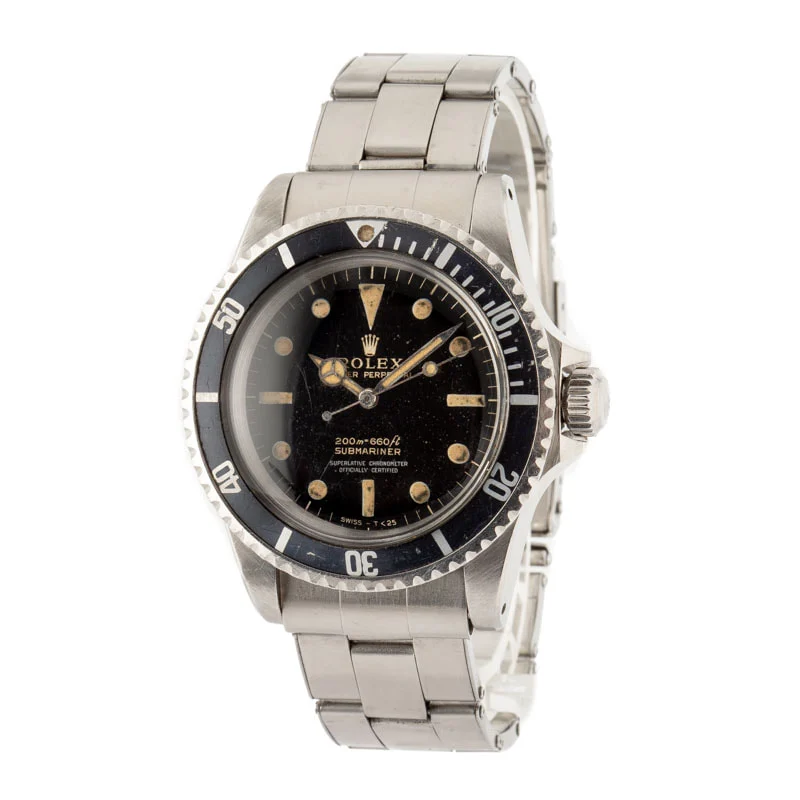 Vintage Rolex Submariner Ref 5512 Stainless Steel - Chrono Swiss Watch Vintage Rolex Submariner Ref 5512 Stainless Steel - Chrono Swiss Watch