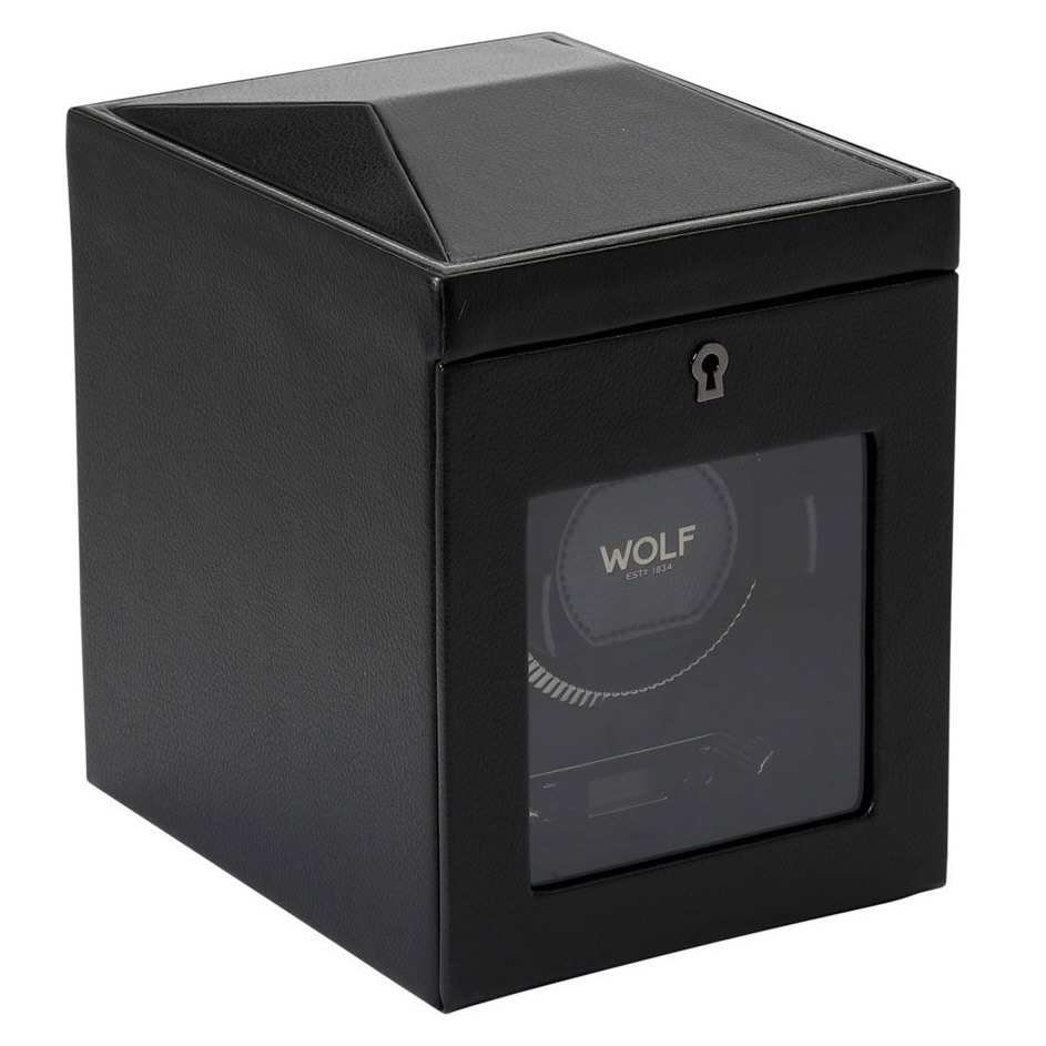 WOLF British Racing Single Watch Winder (793102) - Chrono Swiss Watch WOLF British Racing Single Watch Winder (793102) - Chrono Swiss Watch