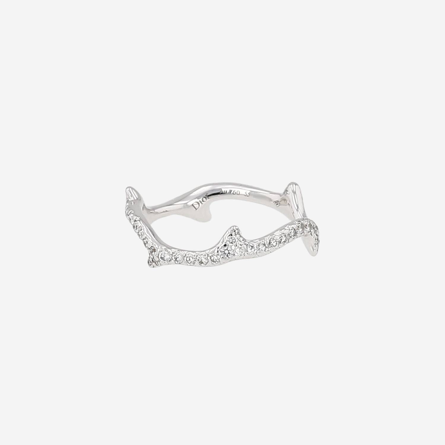 Bague Dior Bois de Rose en or blanc et diamants Bague Dior Bois de Rose en or blanc et diamants