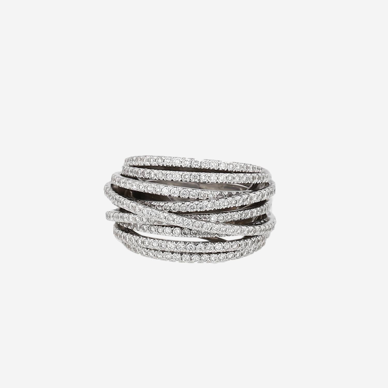 Bague Messika Meli- Melo en or blanc et diamants Bague Messika Meli- Melo en or blanc et diamants