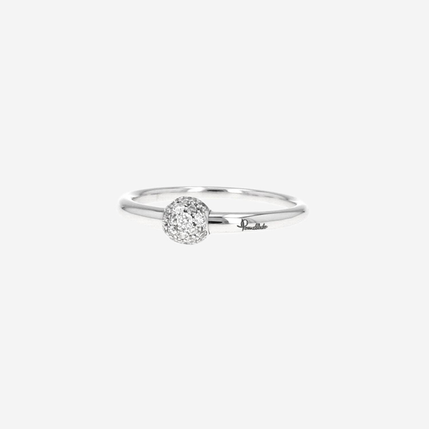 Bague Pomellato M'ama Non M'ama en or blanc et diamant Bague Pomellato M'ama Non M'ama en or blanc et diamant