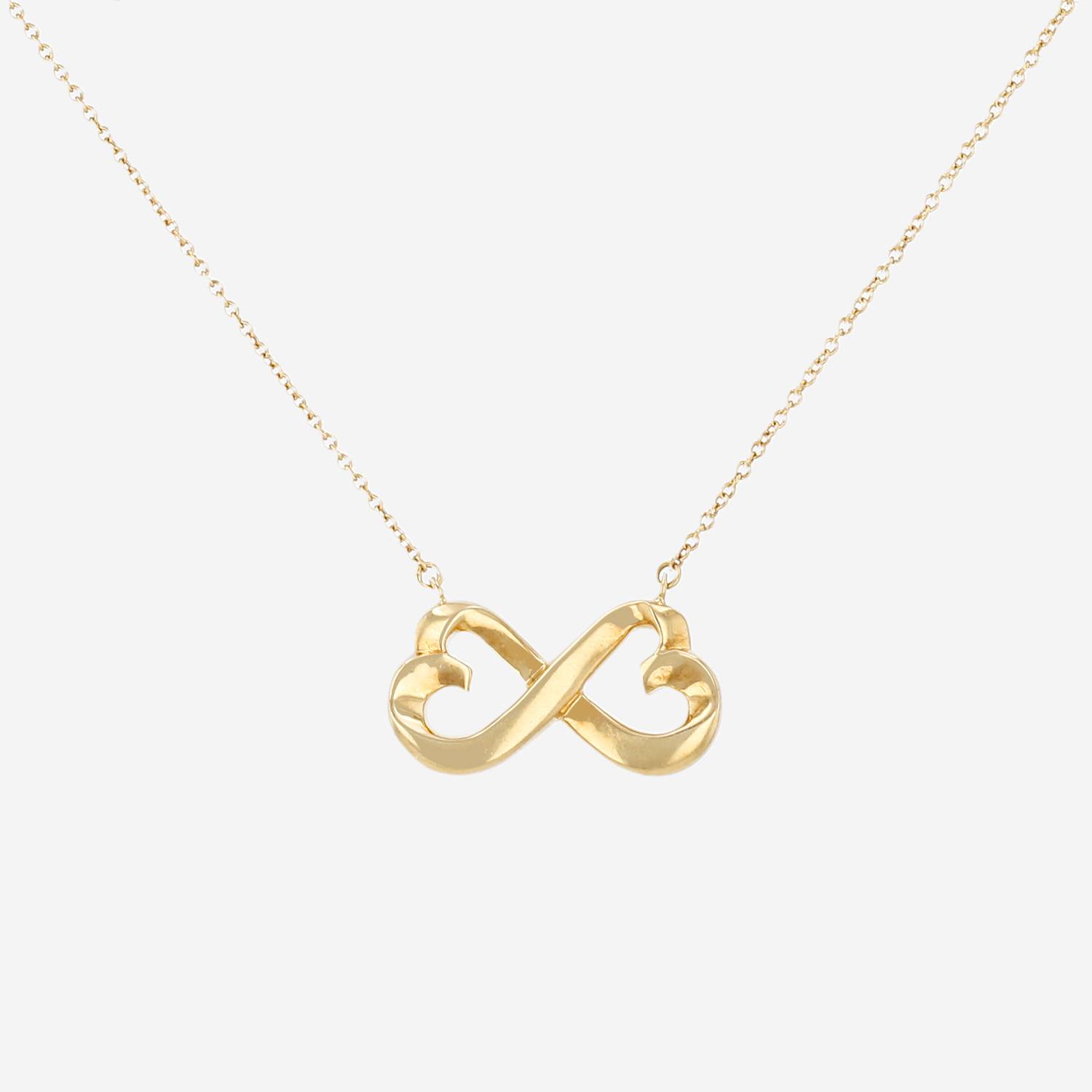 Collier Tiffany & Co Loving Heart en or jaune Collier Tiffany & Co Loving Heart en or jaune